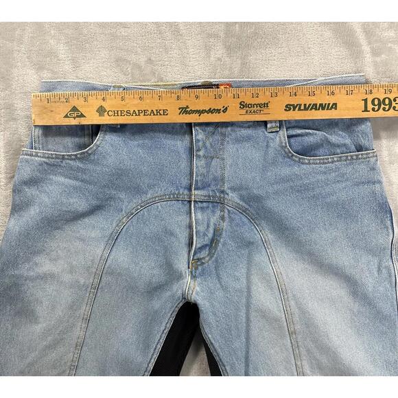 Icon Recon Jeans Men's 36x32 Light Wash Asphalt Technologies Motorcycle Riding - Picture 12 of 15